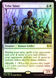 Tithe Taker FOIL Ravnica Allegiance NM-M White Rare MAGIC MTG CARD ABUGames