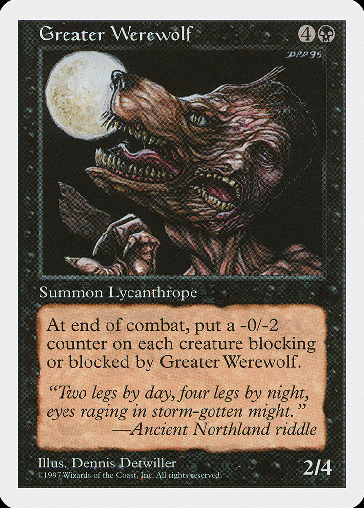 werewolf card sleeves Dragon Shield Perfect Fit Resealable - Clear