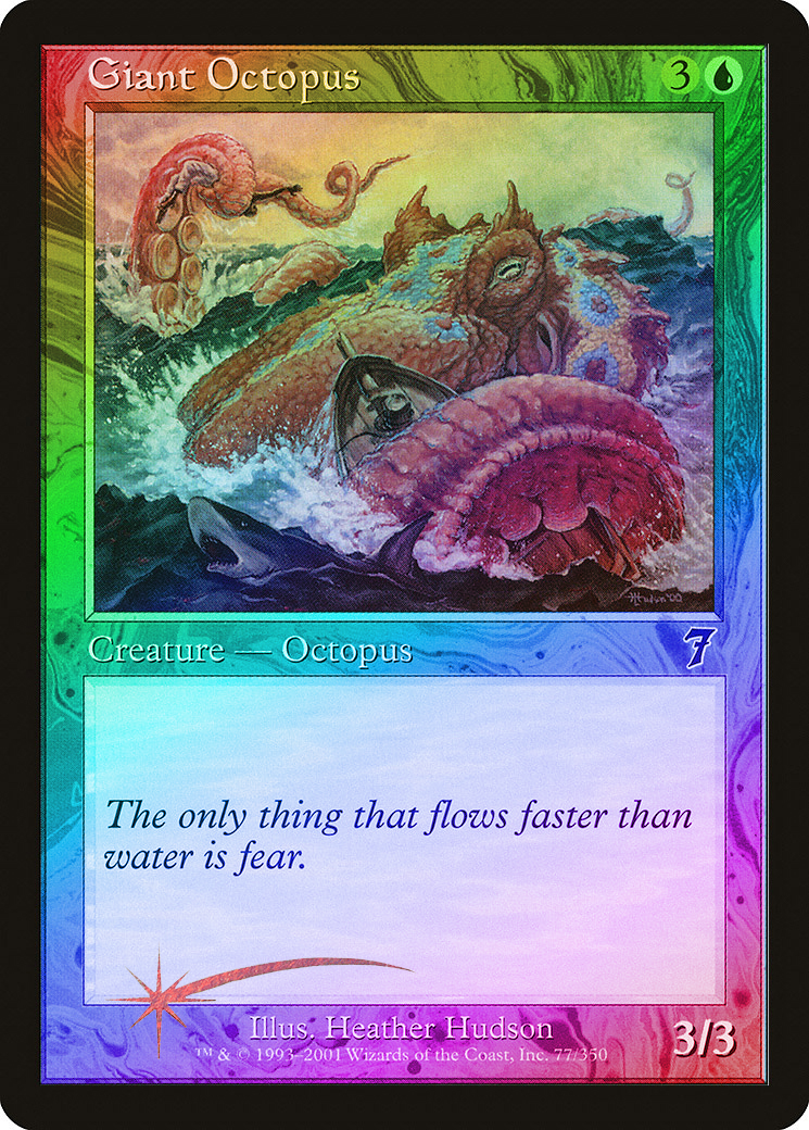 Giant Octopus (foil)