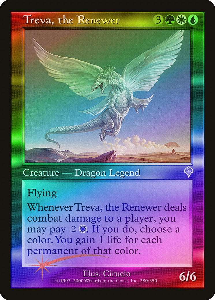 MTG Treva the Renewer foil - マジック：ザ・ギャザリング