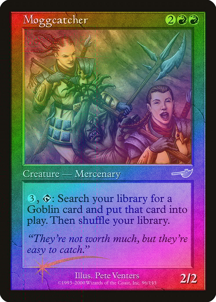 MTG Moggcatcher - Foil, Damaged, English Nemesis | eBay