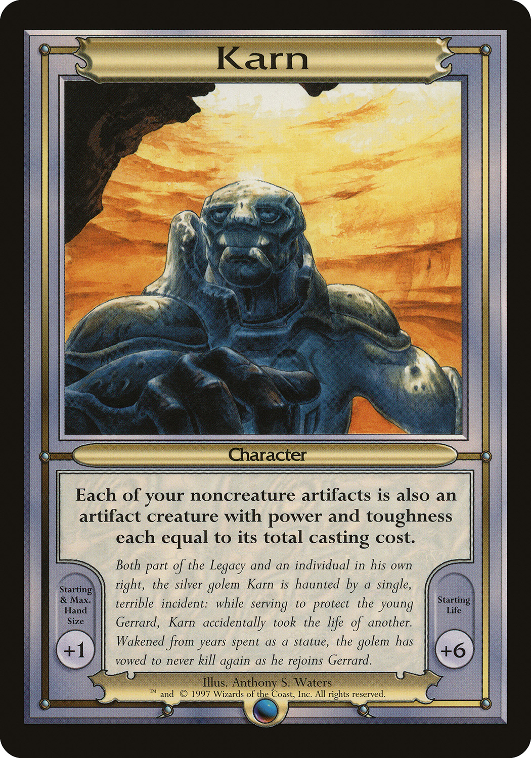 buy individual mtg cards Mirari's Wake (JUD Foil) Single Card – Moon MTG the golem has vowed to never kill again as he rejoins Gerrard. Get Started Selling MTG -