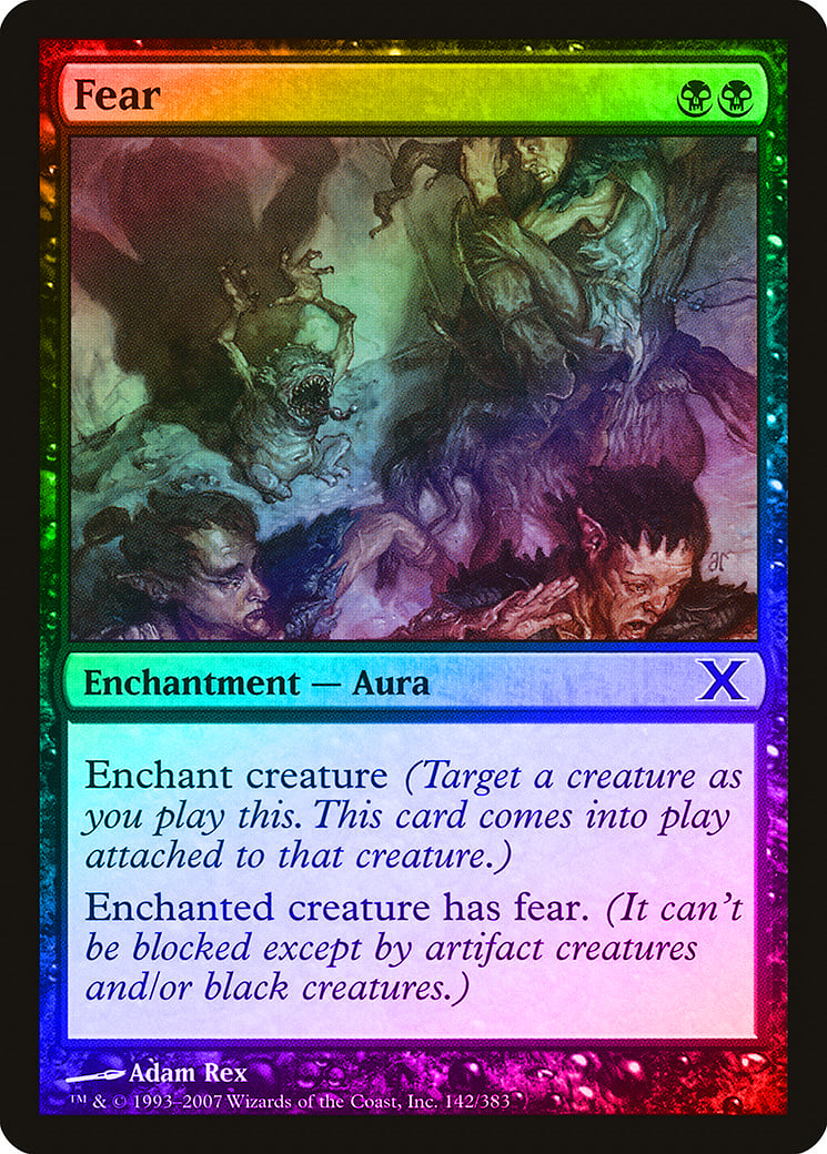 fear of mtg cards Magic The Gathering - Duskmourn - House of Horror main image 1