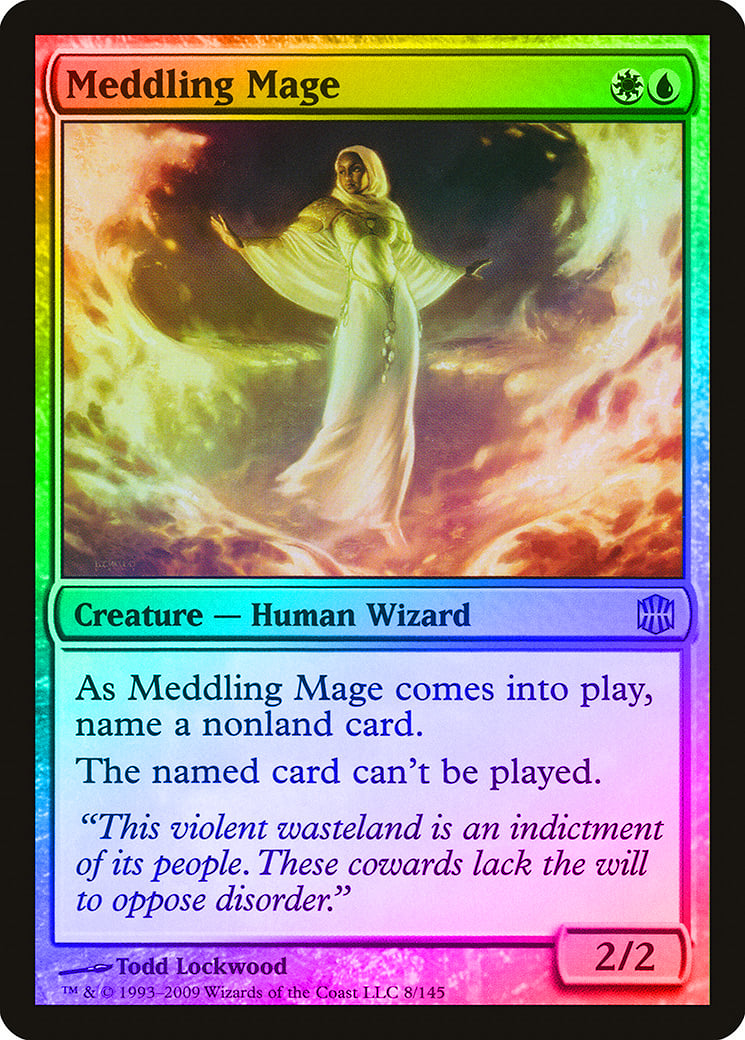 Meddling Mage FOIL 2枚セット MeddlingMage__22202.1649170106