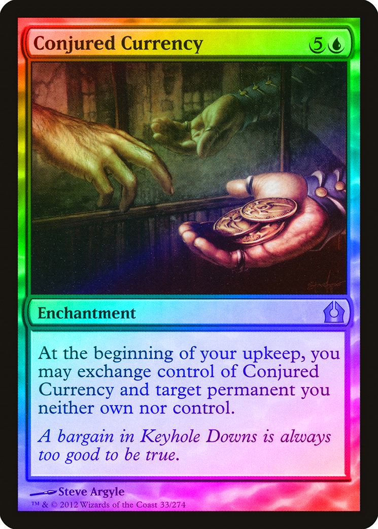 mtg exchange control cards Magic The Gathering - Outlaws of Thunder Junction - Shifting Grift