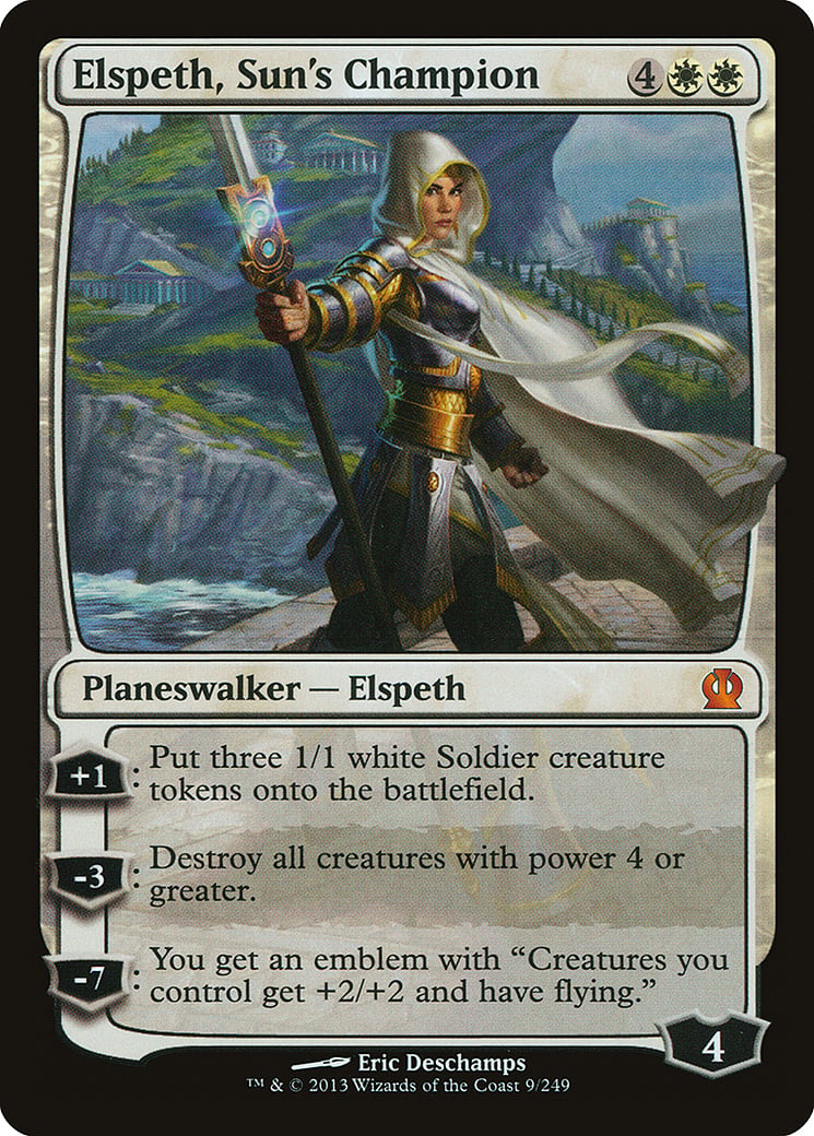 Elspeth, Sun's Champion Theros NM White Mythic Rare MAGIC