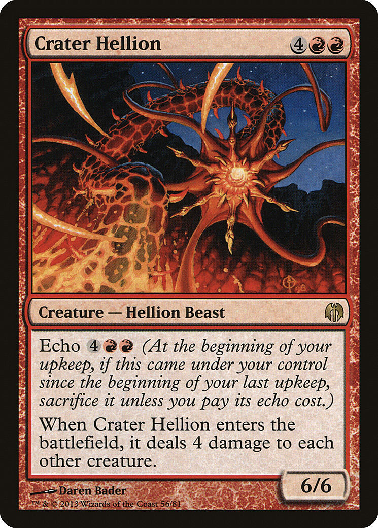 Hellion creatures. Hellion. USG MTG. MTG Fireblast.