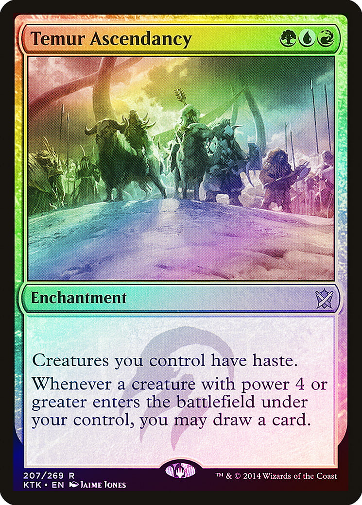 temur card sleeves Amazon.com: Ultra Pro Khans of Tarkir Temur Standard Deck Protector for  Magic 80ct : Toys & Games main image 1