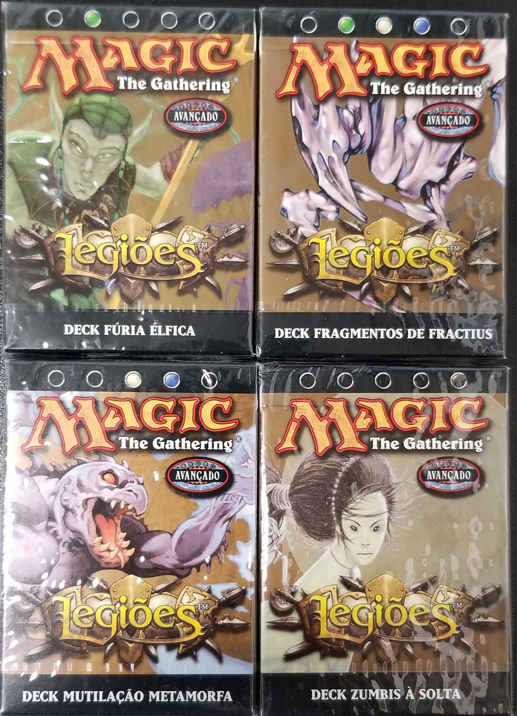 NM English x 4 Legions mtg Low International Shipping Plated Sliver