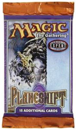 magic the gathering planeshift booster box MTG CCG 2001 MTG WOTC Facto Toystops 5 Common Planeshift Booster Pack English Graded