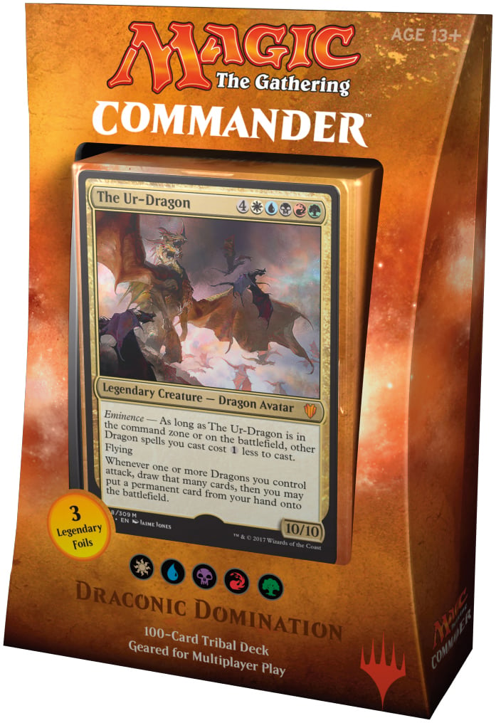 Scion of the Ur-Dragon Commander 2017 NM Rare CARD ABUGames