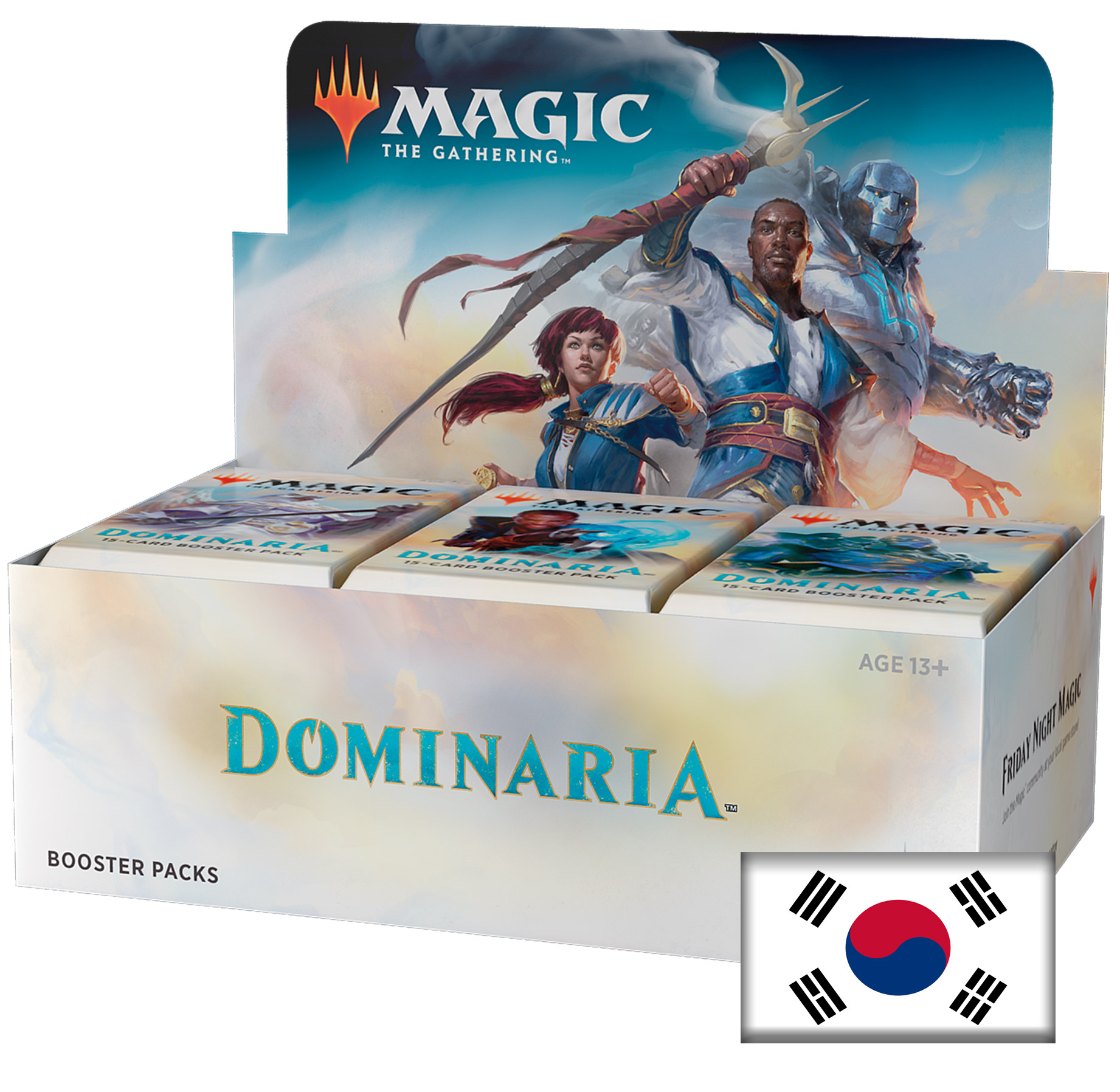 Dominaria Booster Pack FACTORY SEALED BRAND NEW MAGIC MTG ABUGames KOREAN 