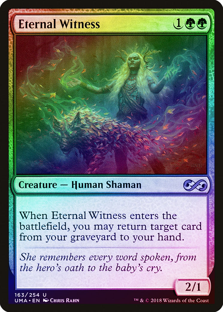 mtg cards like eternal witness Earth Brown Card Sleeves main image 1