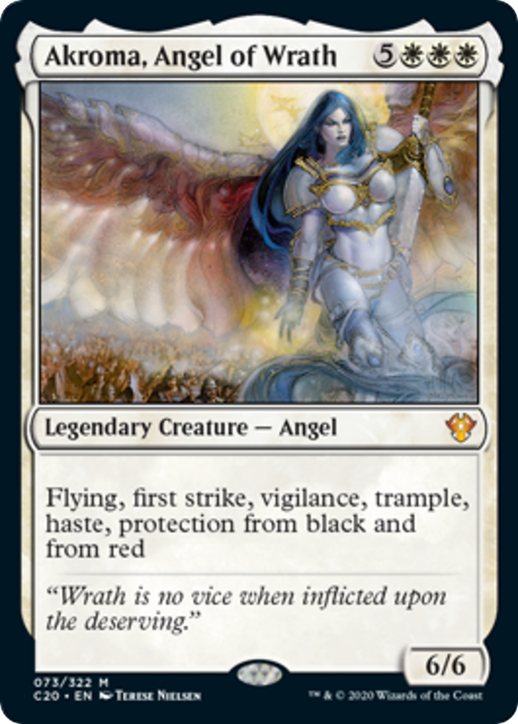 Angel of Finality Commander Anthology NM-M White Rare MAGIC MTG CARD ABUGames 