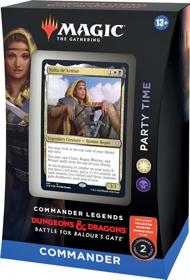 Bundle Magic: The Gathering Commander Legends Dungeons & Dragons Battle for  Baldur's Gate Wizard of the Coast