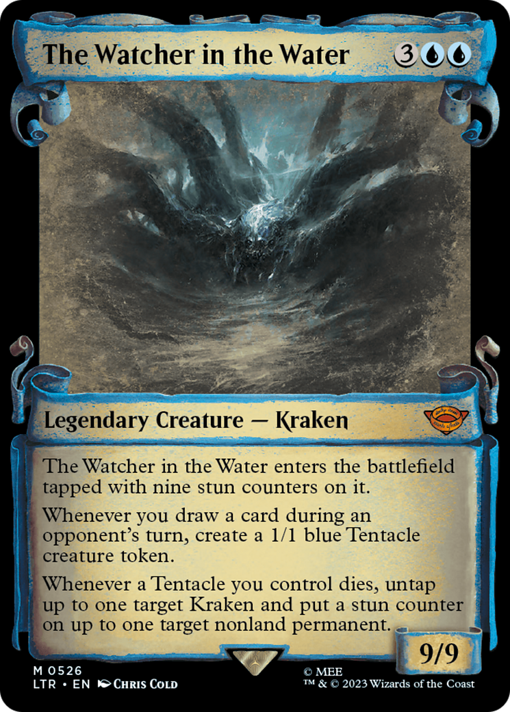mtg whenever you draw a card put a counter Vodalian Wave-Knight [March of the Machine Commander] main image 1